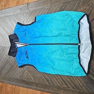 Men's Primal Midweight wind Bike vest full zip NWT, ADA Tour De Cure, size Small